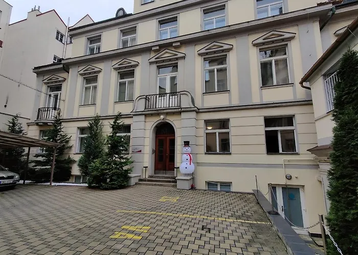 Huge With Private Parking In Center Prag