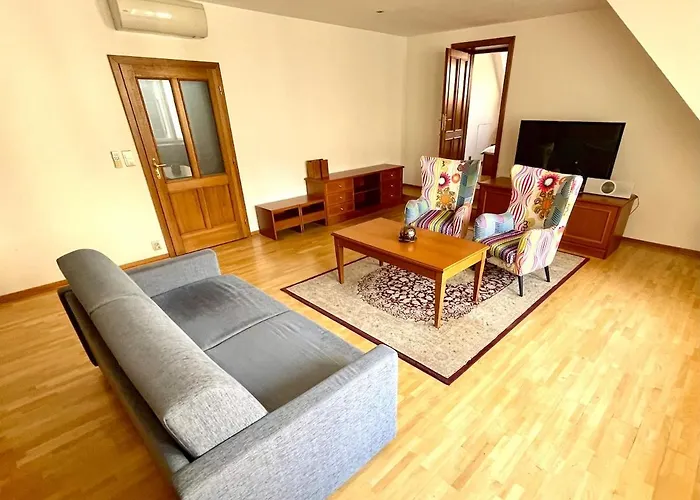 Apartamento Huge With Private Parking In Center