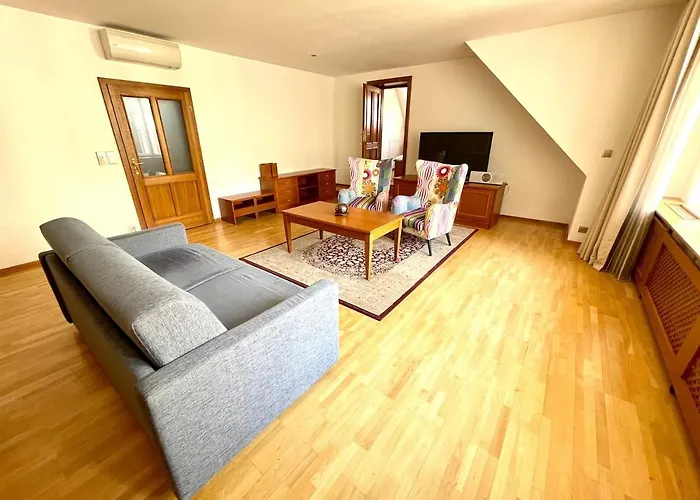 Huge With Private Parking In Center Praga