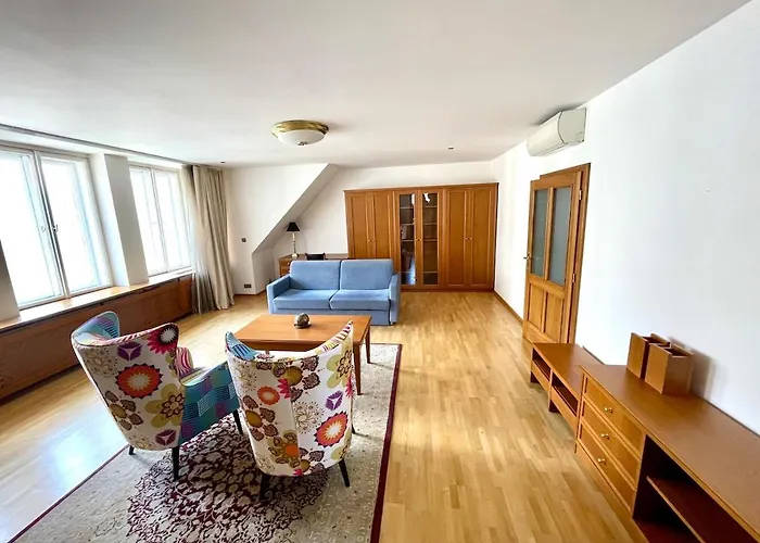 Huge With Private Parking In Center Apartamento